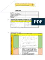 Planificador de La Sesion de Aprendo en Casa Por Whatsapp