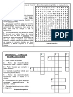 Cruzadinha e Caça-Palavras Camadas Internas