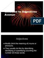Welcome to Adjectives