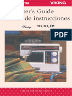 Husqvarna/Viking Daisy 315/325/335 Sewing Machine Instruction Manual