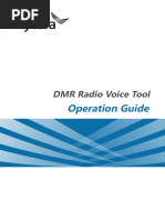 DMR Radio - Voice Tool - Operation Guide - R8.0