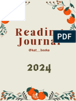 Reading Journal 2024 - Kat Books