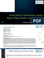 Butter Oil Substitute Market Size See Incredible Growth During 2033
