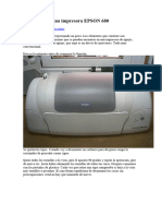 Desguazando Una Impresora EPSON 680