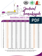 Jadwal Imsakiyah Musholla Al Ikhlas