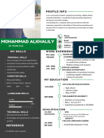 Mohammad Alkhalily: Profile Info