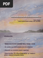 Vision Espiritista de La Enfermedad