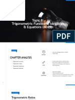 (a-MATH) Chapter 9 Trigonometric Functions, Identities & Equations