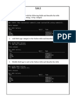 List 1 DBMS