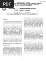 An Efficient VLAN Implementation To Decr