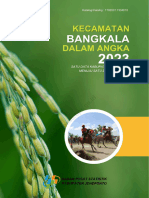 Kecamatan Bangkala Dalam Angka 2023
