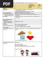 Lesson Plan in Math 1