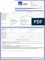 Modulo Richiesta Variazione Anagrafica