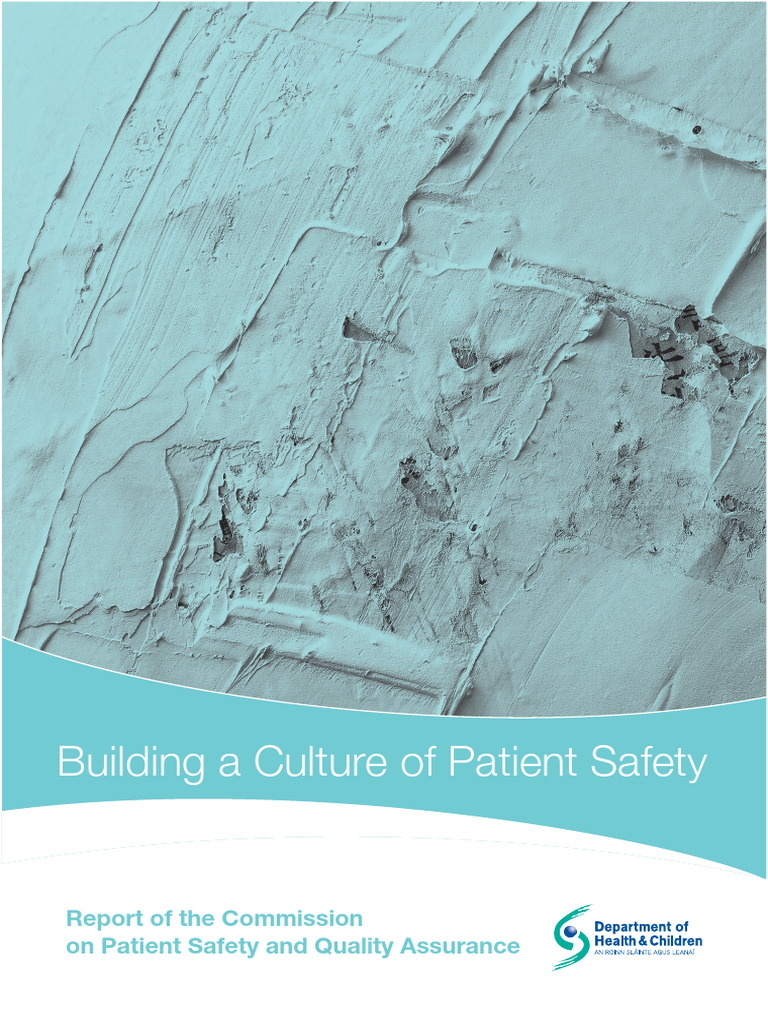Building a Culture of Patient Safety | PDF | Health Care | Patient Safety