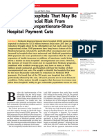 Cole Et Al 2017 Identifying Hospitals That May Be at Most Financial Risk From Medicaid Disproportionate Share Hospital