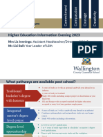 Higher Education Evening 2023