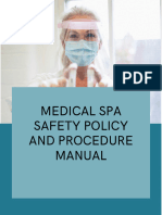 Medical Spa SAFETY Policy and Procedure Manual Nnmbpy