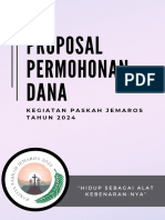 Proposal Permohonan Dana Keg. Paskah Jemaros 2024