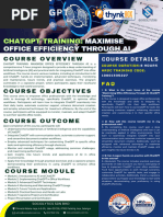 CHATGPT Training