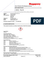 Resina MEGAPOXY HICB-Part-B-Version-2.1 - Ficha Segurança - ENG