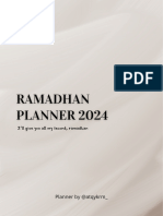 Ramadhan Planner 2024