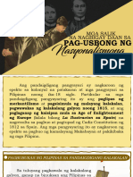 Mga Salik Na Nagbigay Daan Sa Pag-Usbong NG Nasyonalistang Pilipino