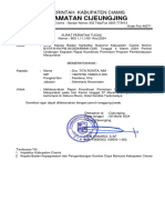 Surat Perintah Tugas Rakoor BNN Sekmat - 021157