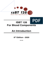 IN 003 ISBT 128 For Blood