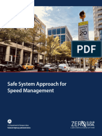 Safe System Approach For Speed Management