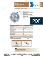 963-020 24 AWG Quadrax Cable, FEP Jacket Tensolite NF24Q100