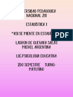 Asi Se Miente en Estadistica - Ladron de Guevara Salas Michel Argentina - Lpe