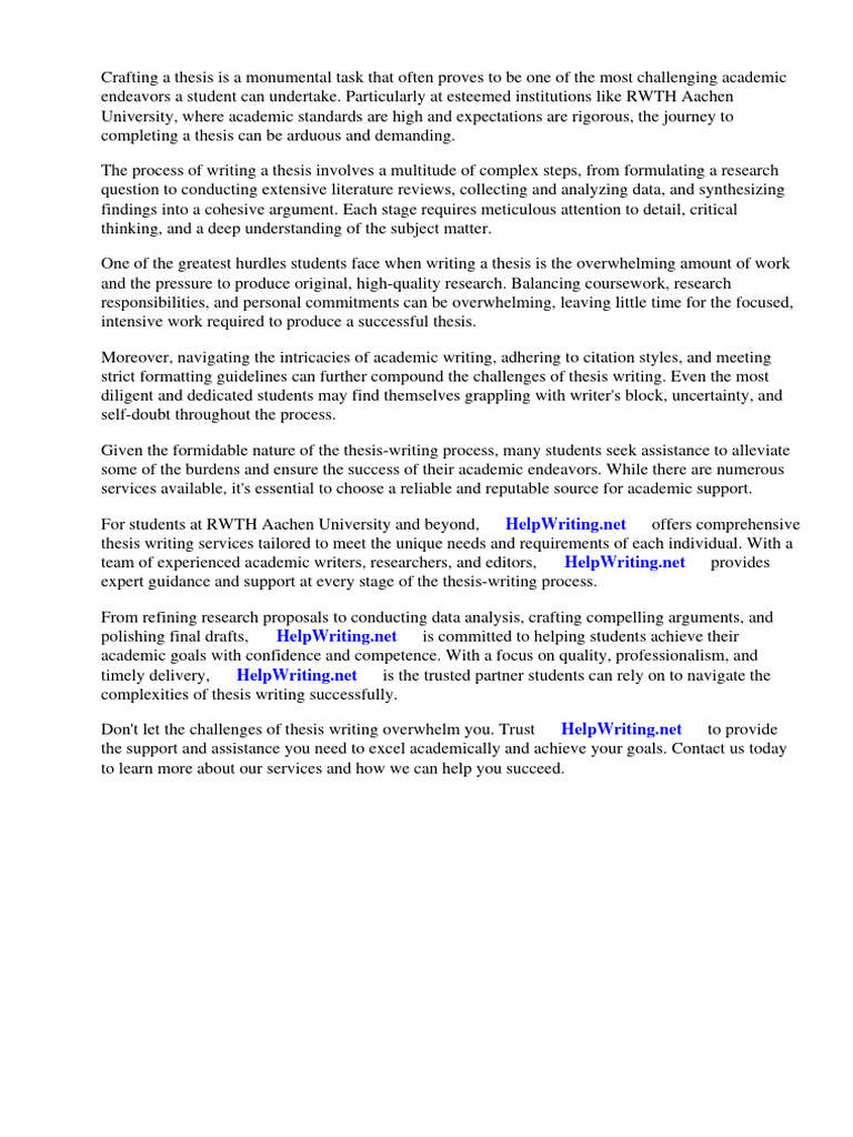 Thesis Rwth Aachen Download Free Pdf You Tube Information