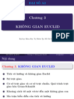 Chương 3. Không Gian Tích Vô Hư NG Euclid