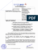 AllZones - IOM 2023-24-129 Staff Welfare Schemes For FY 2023-24-Ex-Gratia