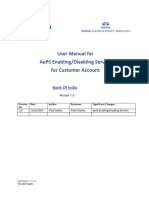 User Manuals For AePS EnableDisable Services On BC FI Portal v1.0