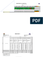 Registro Auxiliar Primer Grado Biemestre IV Falta Asistencia