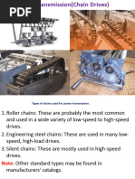 Lecture 9 Power Transmission - Chain Drives