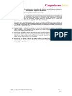 Anexo de Comisiones Referidas Al Contrato de Credito Individual