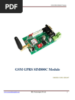 GSM SIM800C Manual