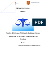 Medicina Legal - Ensayo 1