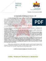 Oficio Prefeitura FNL