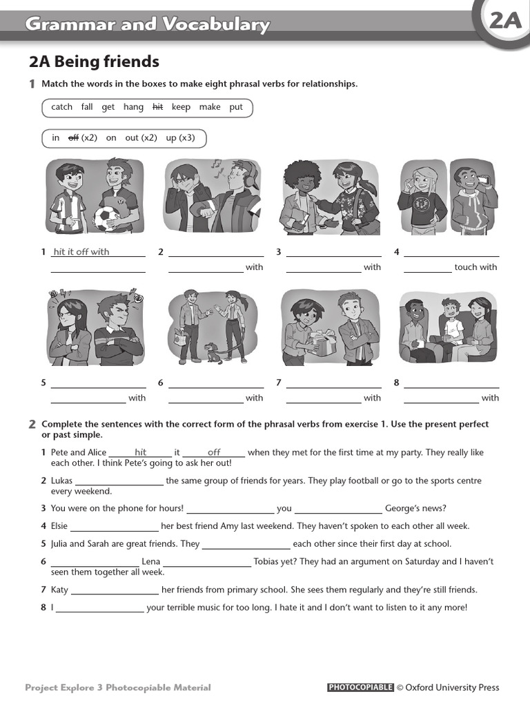 Project Explore 3 Unit 2 Test Guide | PDF | Linguistics