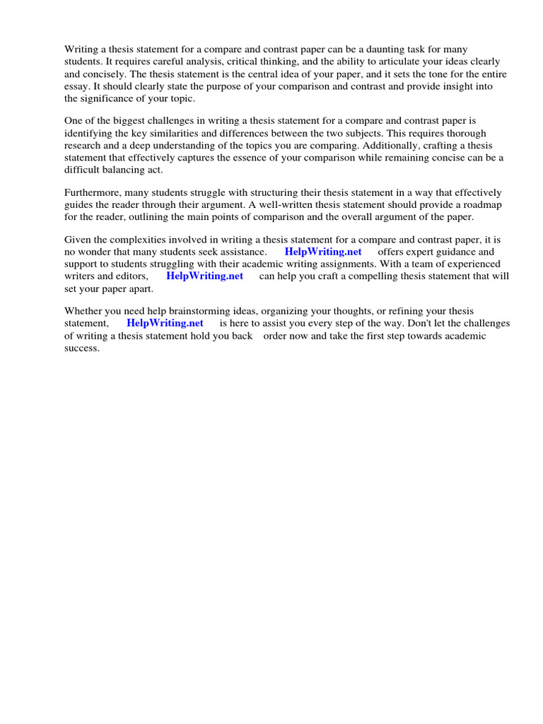 Thesis Statement For Film Analysis