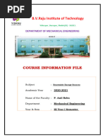 RES Course File