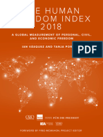 2018 Human Freedom Index - Revised - El CATO