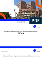 U.Central Clase 03a - Instalaciones I - Ridaa