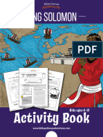 King Solomon 6-12 Activity Book