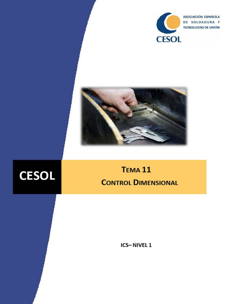 Control Dimensional en Fabricación | PDF | Metrología | Medición