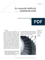 #Automutilação - A Expressão Simbólica Da Autolesão Não Suicida