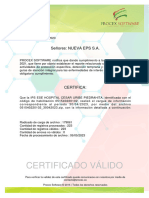 Certificado